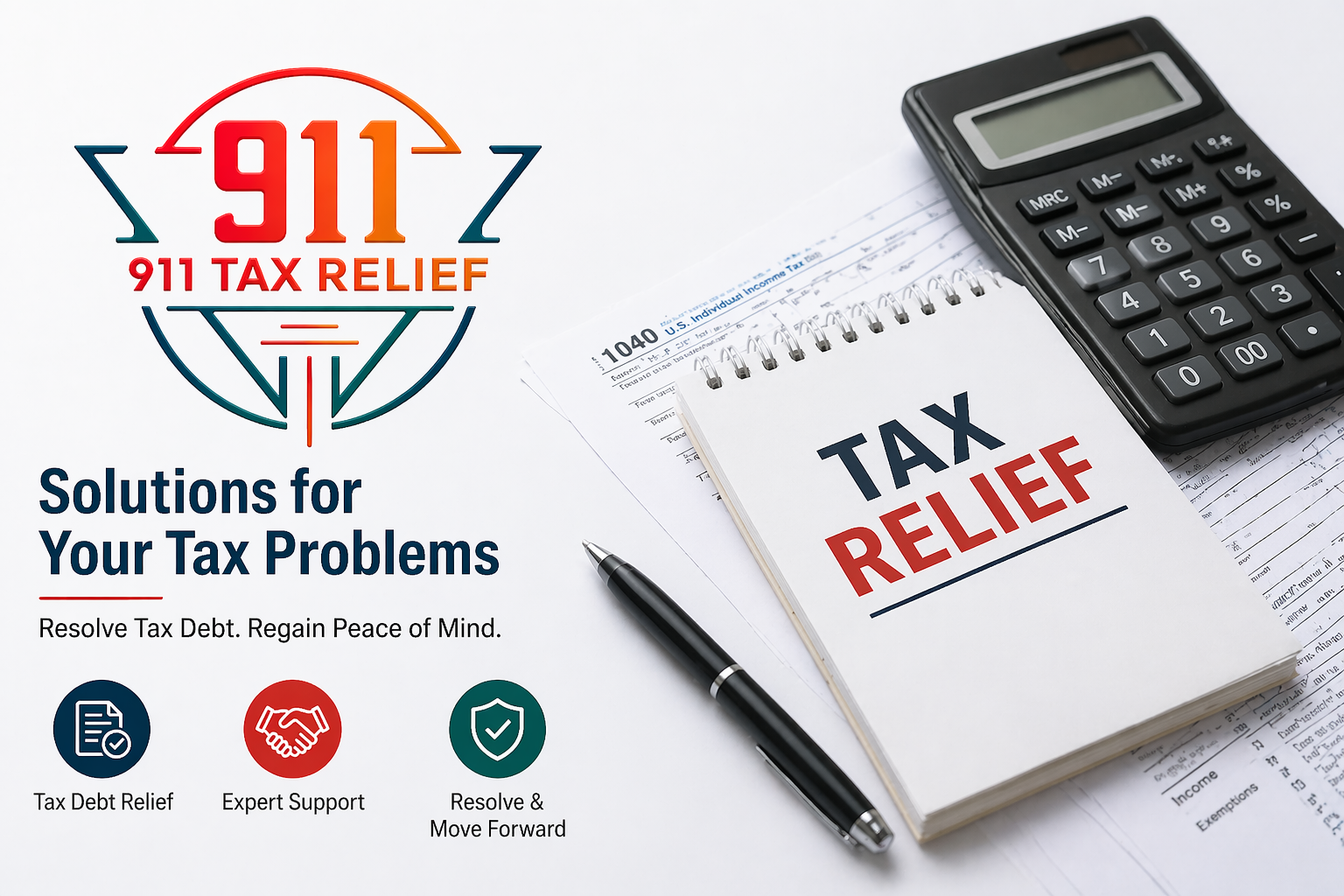 911 Tax Relief | Expert IRS Tax Debt Help & Resolution